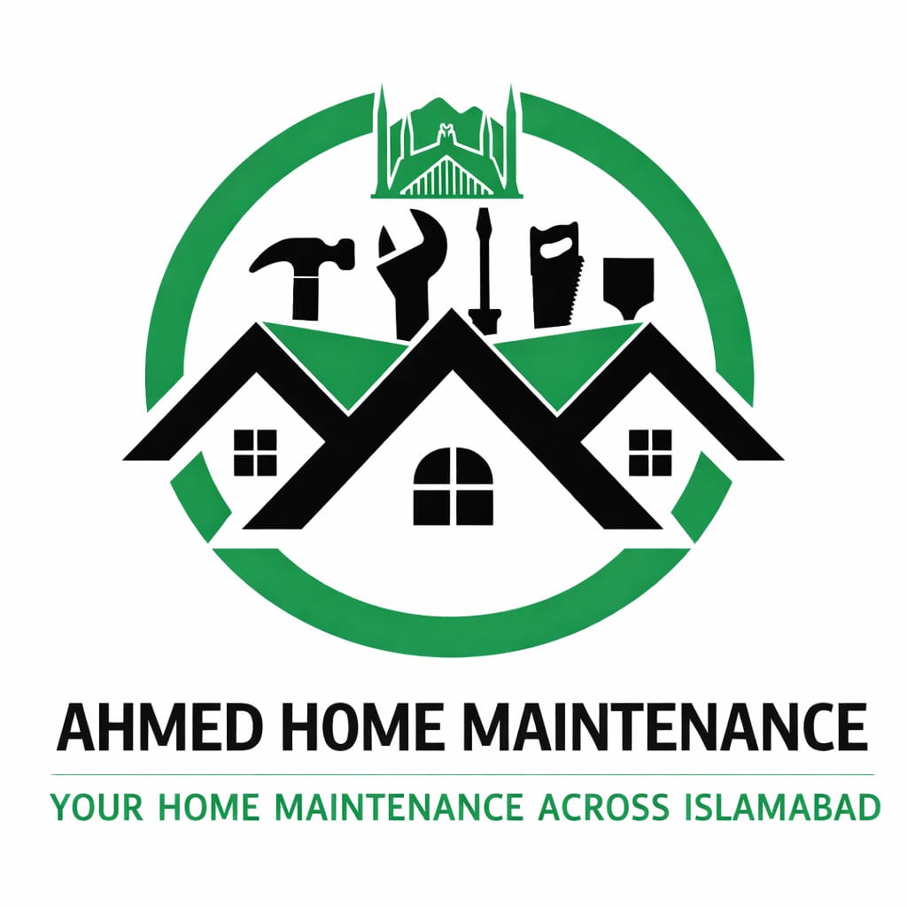 this image shows logo of ahmed home services islamabad